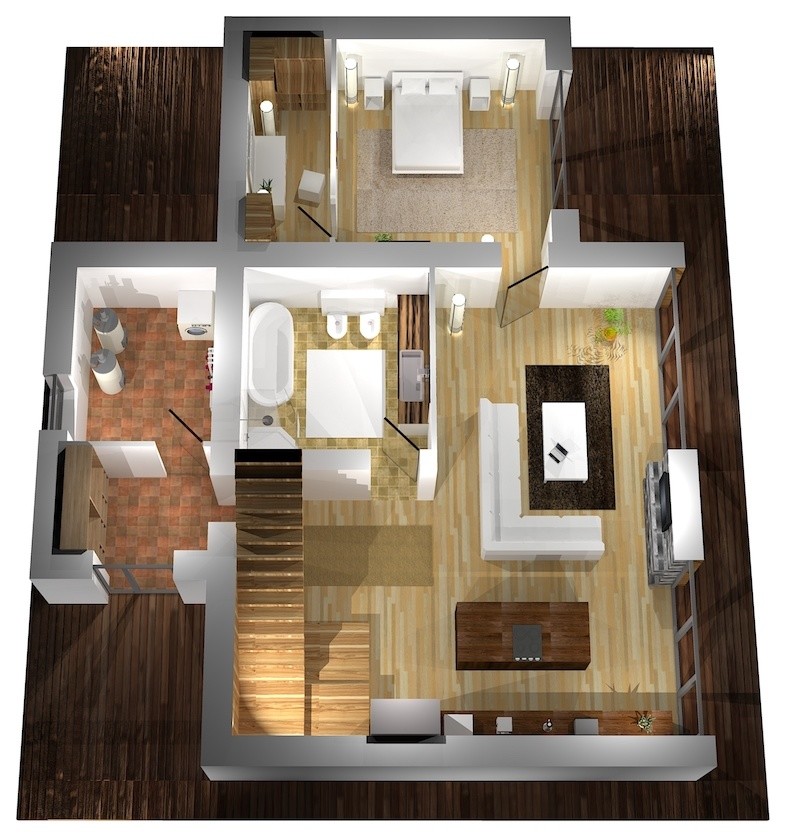 Проект Современное шале