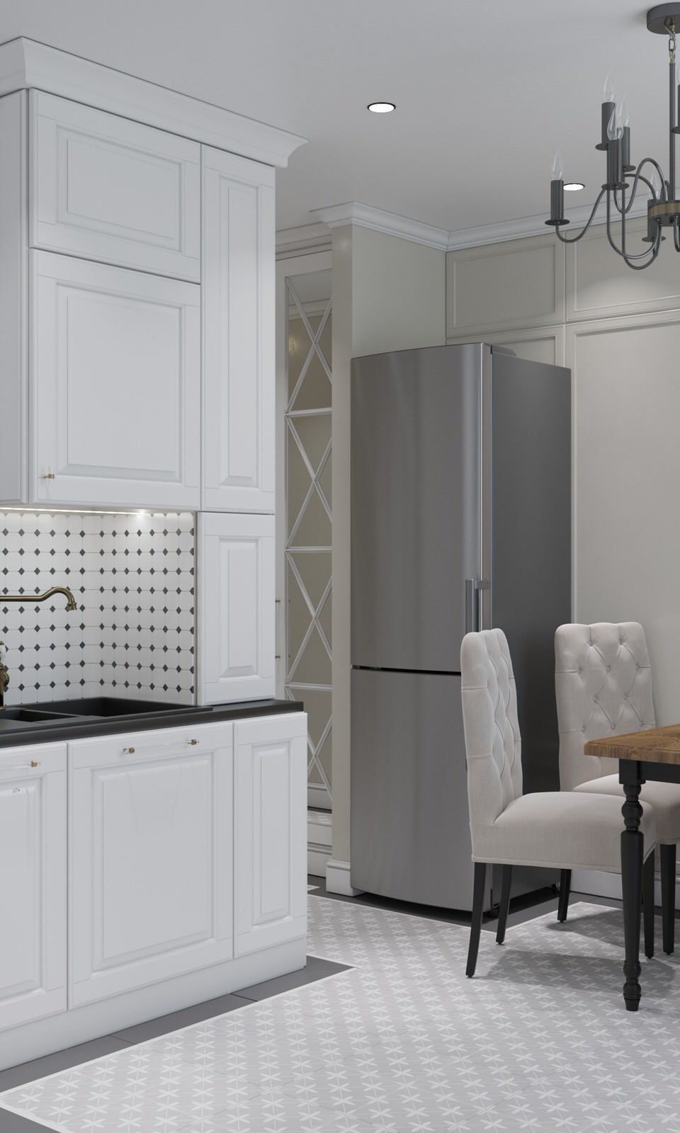 Квартира в стиле Ретро