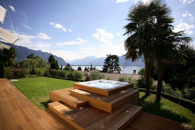 Dimension One Spas contemporary-swimming-pool