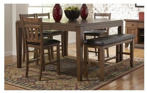 Kirtland 5-Piece Counter Height Dining Table Set