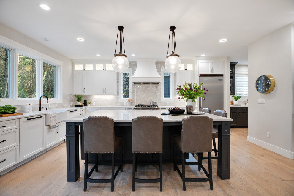 Modern Sophisticated | Lake Oswego Kitchen Remodel - Modern - Kitchen ...