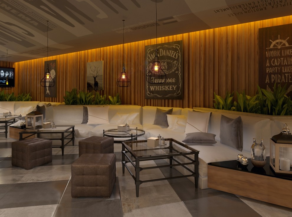 Дизайн-проект интерьера кинотеатра "Silver"