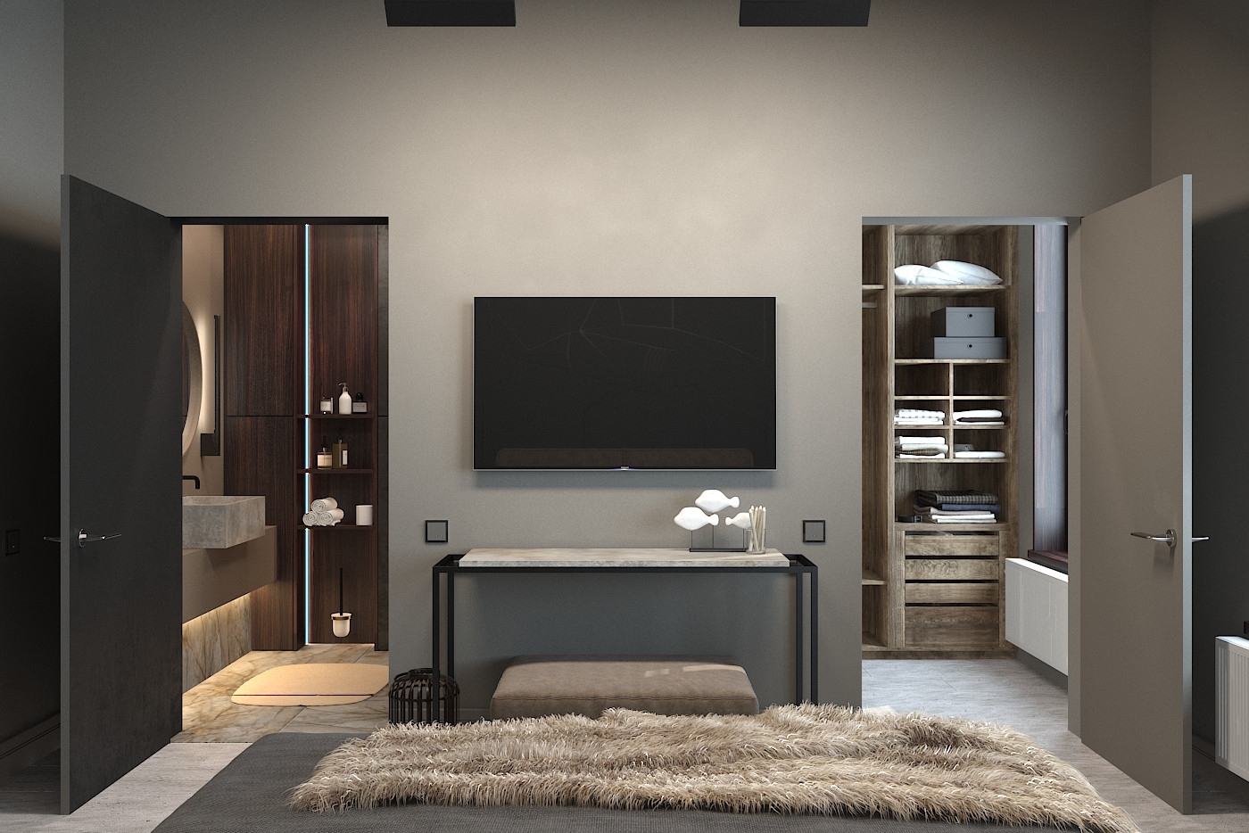 Мужская спальня