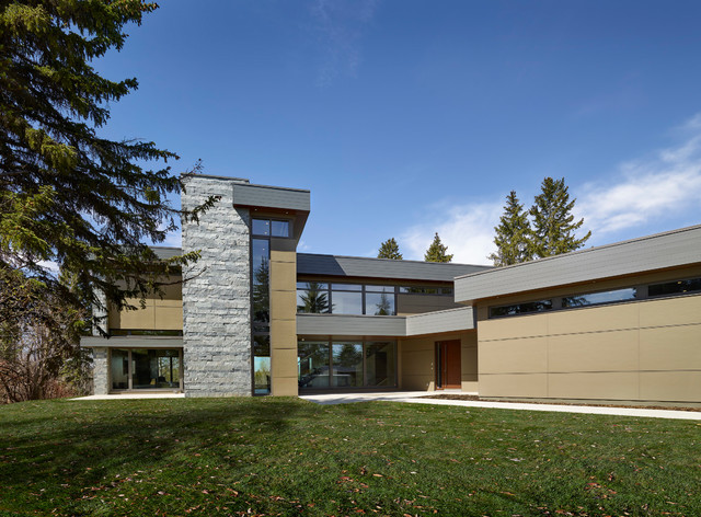Skyline contemporary-exterior