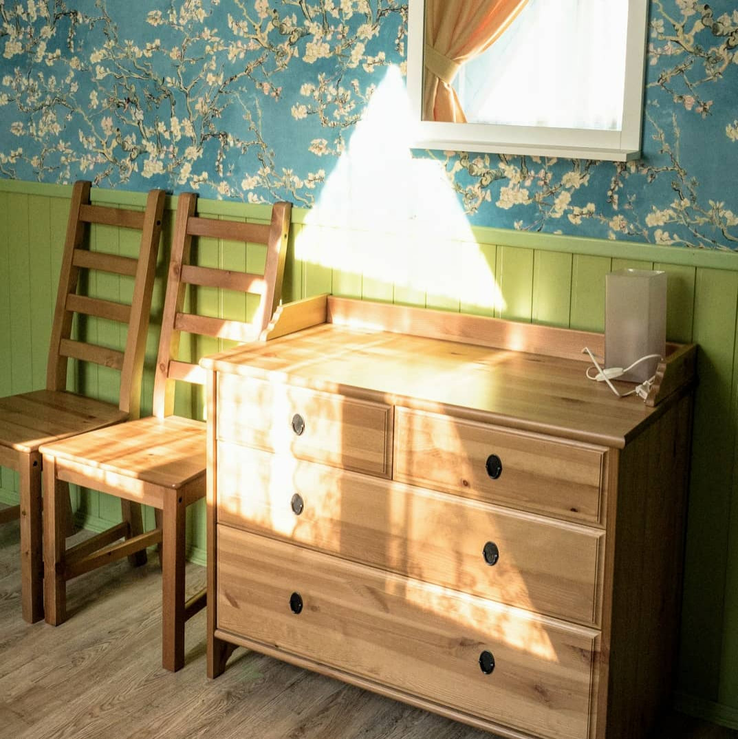 Домик с названием "ВАН ГОГ" в усадьбе "ВИШЕНКИ"