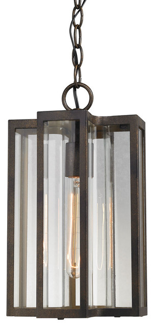 Elk Bianca 1 Light Outdoor Pendant Hazelnut Bronze View In Your Bianca 1 Light Outdoor Pendant Hazelnut Bronze Industrial Hanging Lights