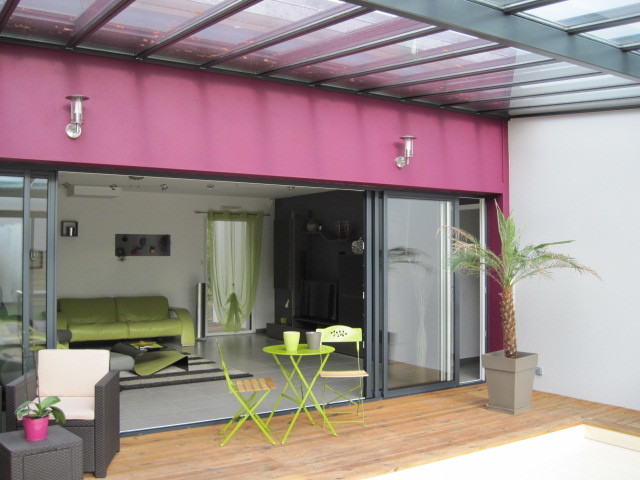 Maison 1 moderno-terraza-y-balcon