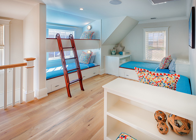 island retreat | martha's vineyard eclectico-dormitorio-infantil