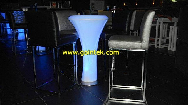 Light up RGB LED bar table