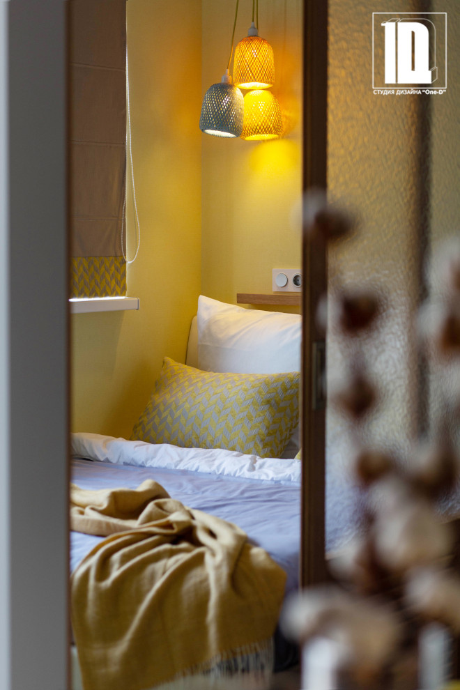 Дизайн-проект "Южное солнце" квартиры в ЖК Посейдон город Сочи 36 м2