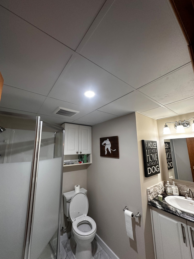 Grosvenor St - Basement Bathroom Remodel