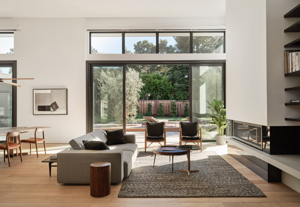 Rammed Earth - Contemporary - Living Room - San Francisco - by TRG ...
