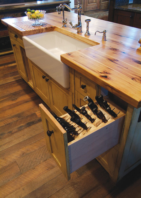 Butcher Block Bathroom Sink 