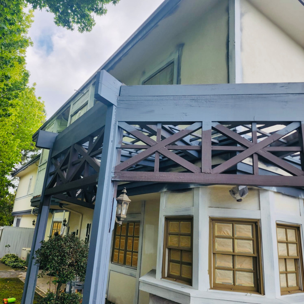Beverly Hills Crest | Modern Exterior Luxury Tudor Home