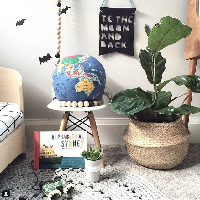 Storage Baskets eclectic-living-room