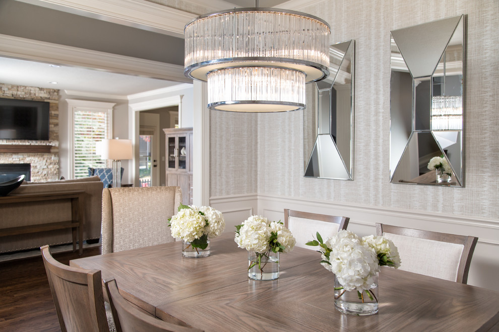 Main floor remodel in Olathe - Transitional - Dining Room - Kansas City - by Design Connection, Inc.