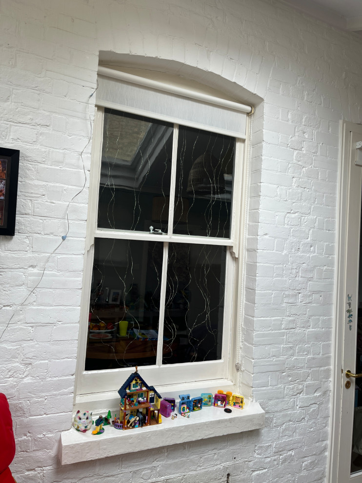Victorian Home Office and Family Room