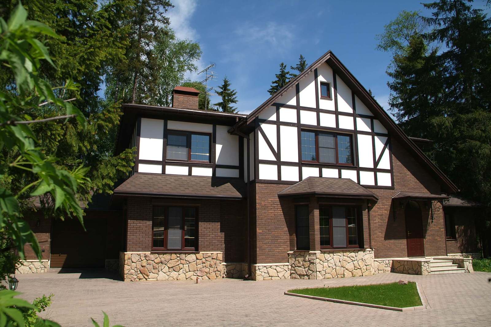 Дома в фахверковом стиле