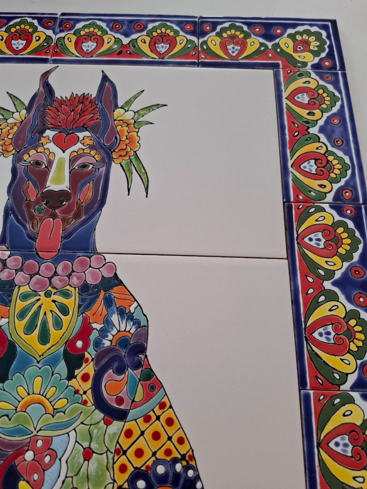 Панно "Зауэр и Дэбора" 75х75см