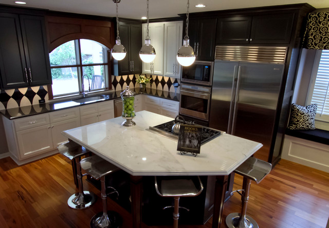"New Orleans Themed" Kitchen and Baths - Transitional - Kitchen - Houston - by Sweetlake ...
