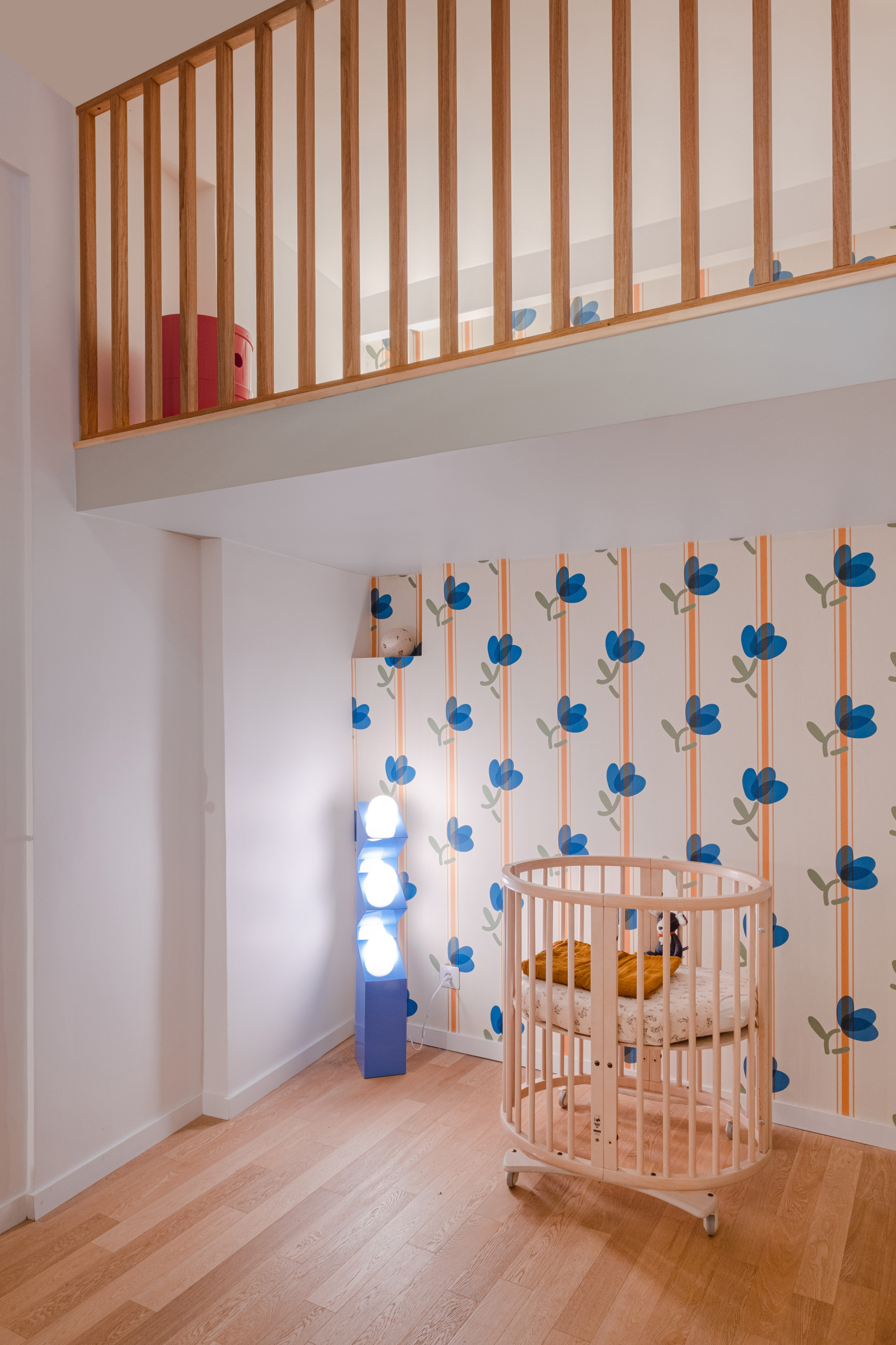 Aménagement chambre enfant avec mezzanine