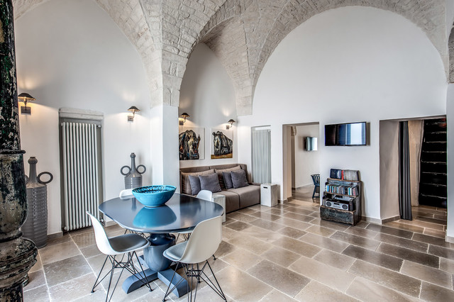 PALAZZINA con VISTA middelhavsstil-spisestue