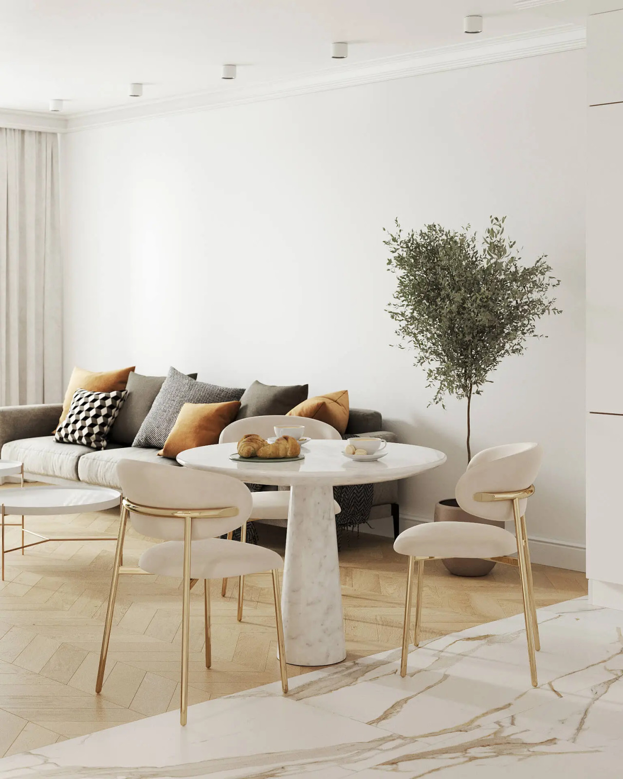 Дизайн-проект квартиры на ул. Боровая, д. 19