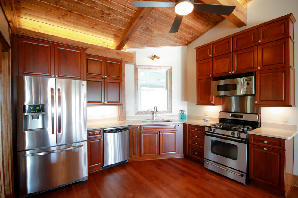 Timber Frame House Addition on Ridge Road