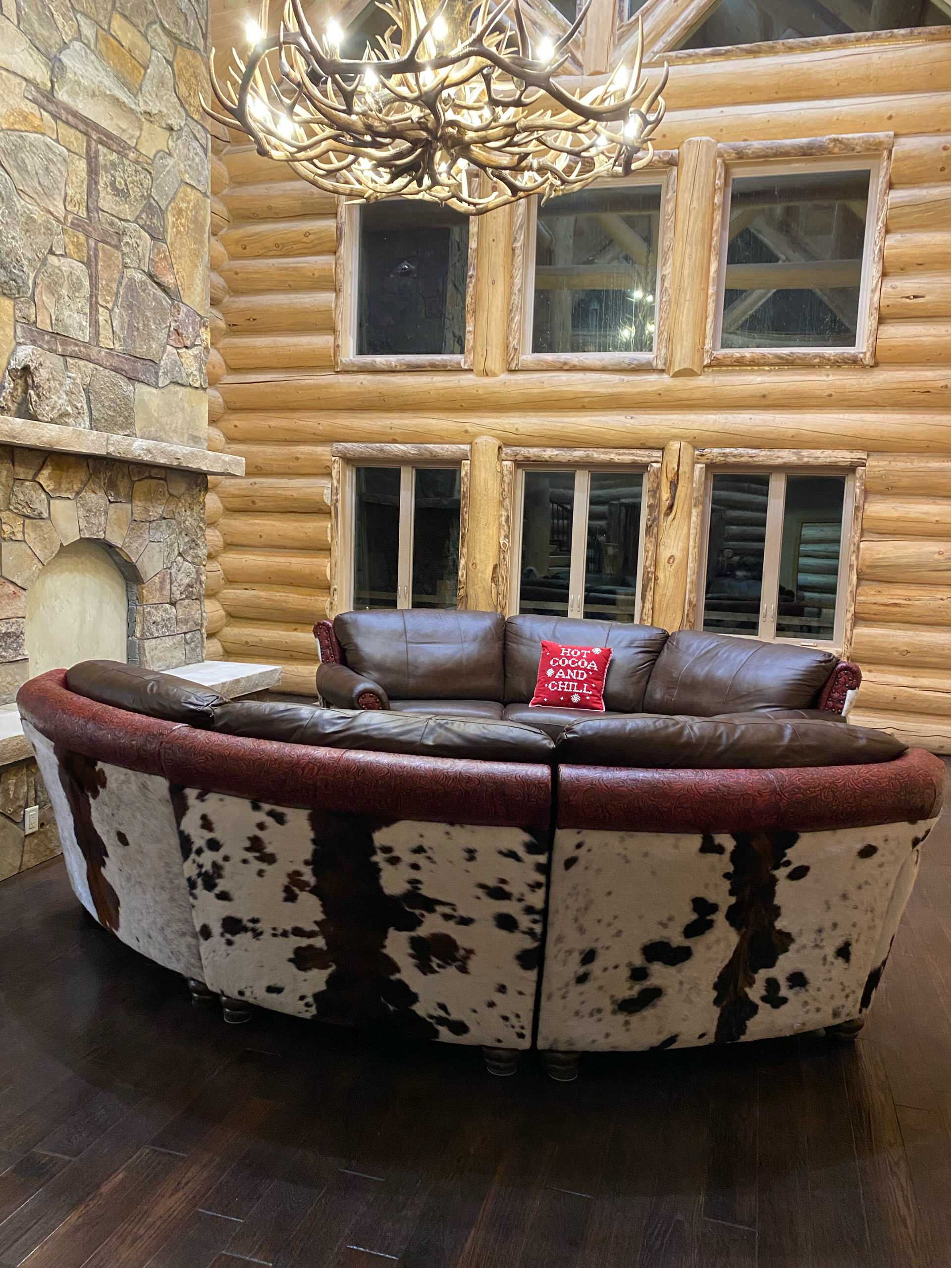 Living room - living room idea in Denver