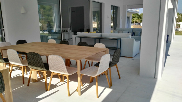 Villa D. Sotogrande eclectic-deck