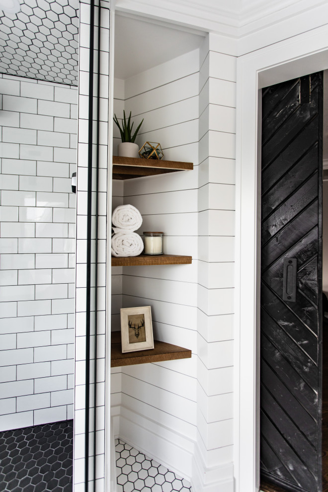 56th Street Project - Farmhouse - Bathroom - Minneapolis - by Restor ...