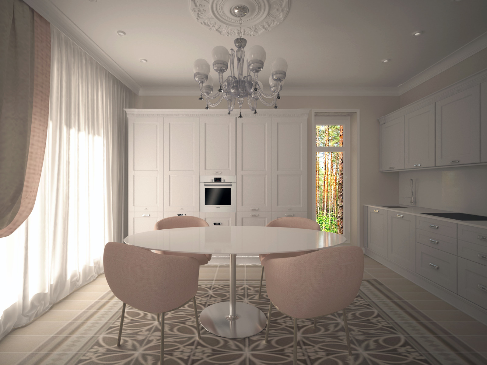 Загородный дом в Новой Европе (Томск)