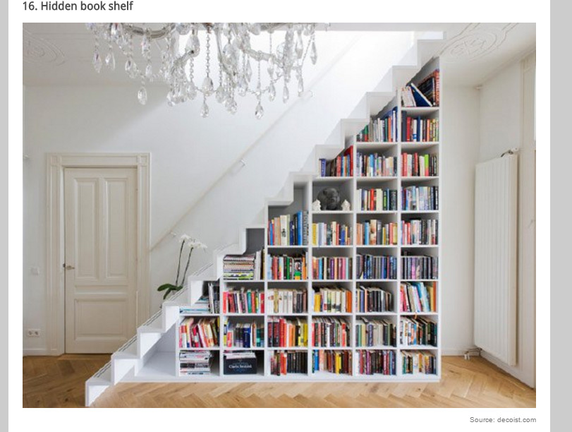 Staircase or bookshelf ? Both