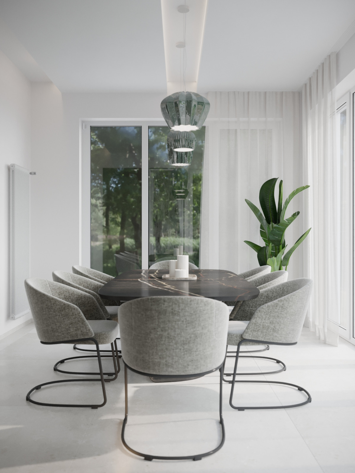 Интерьер таунхауса на Новой Риге