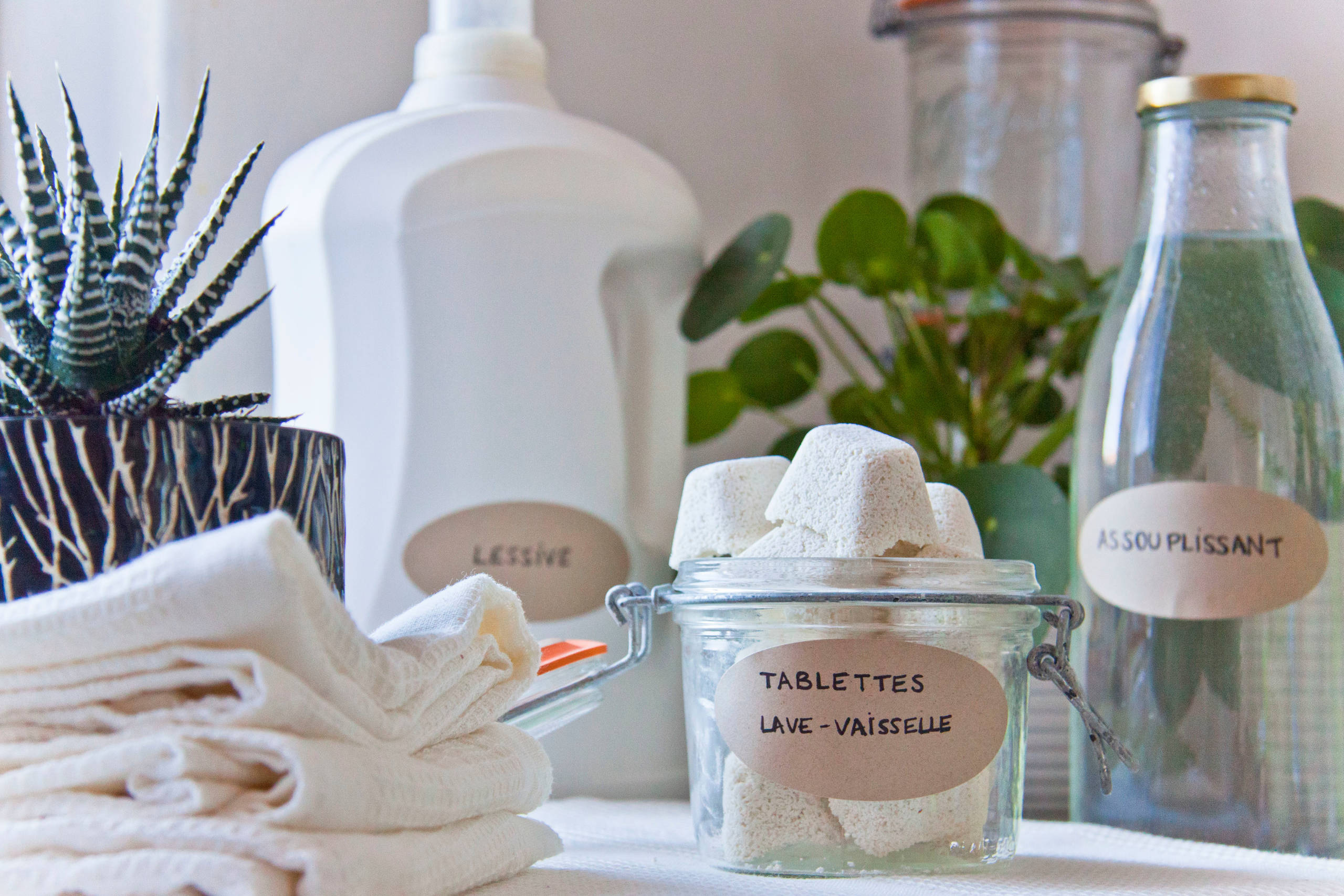 5 produits d'entretien  fabriquer soi-mme