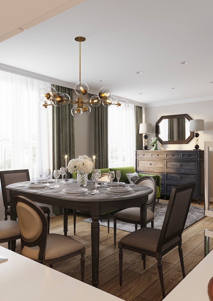 Проект квартиры "Запах весны"