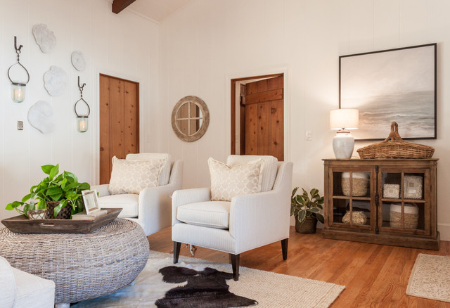A Bright and Airy Update beach-style-living-room
