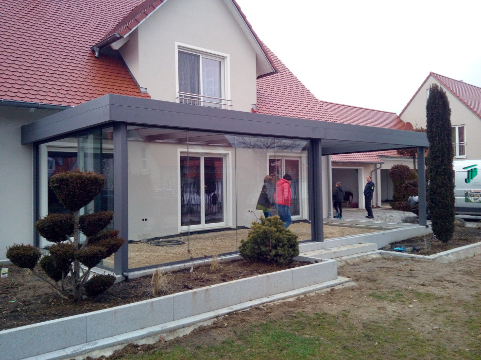 Moderner Wintergarten in München