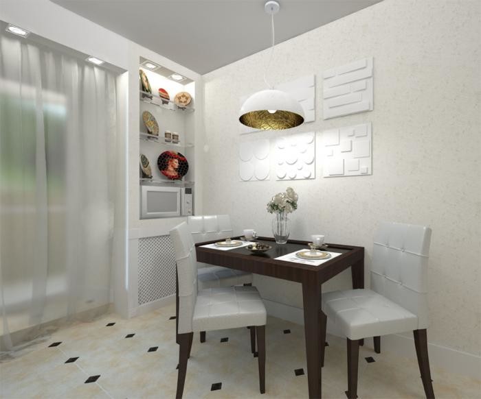 Проект квартиры "Пленительный белый"