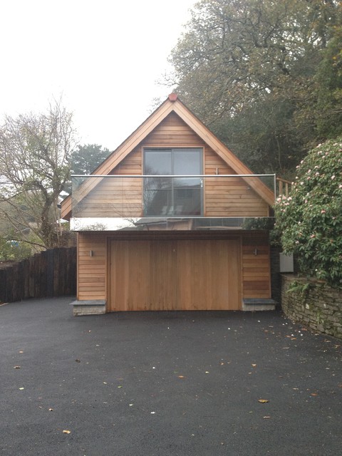 Feock trendy-hus-og-facade