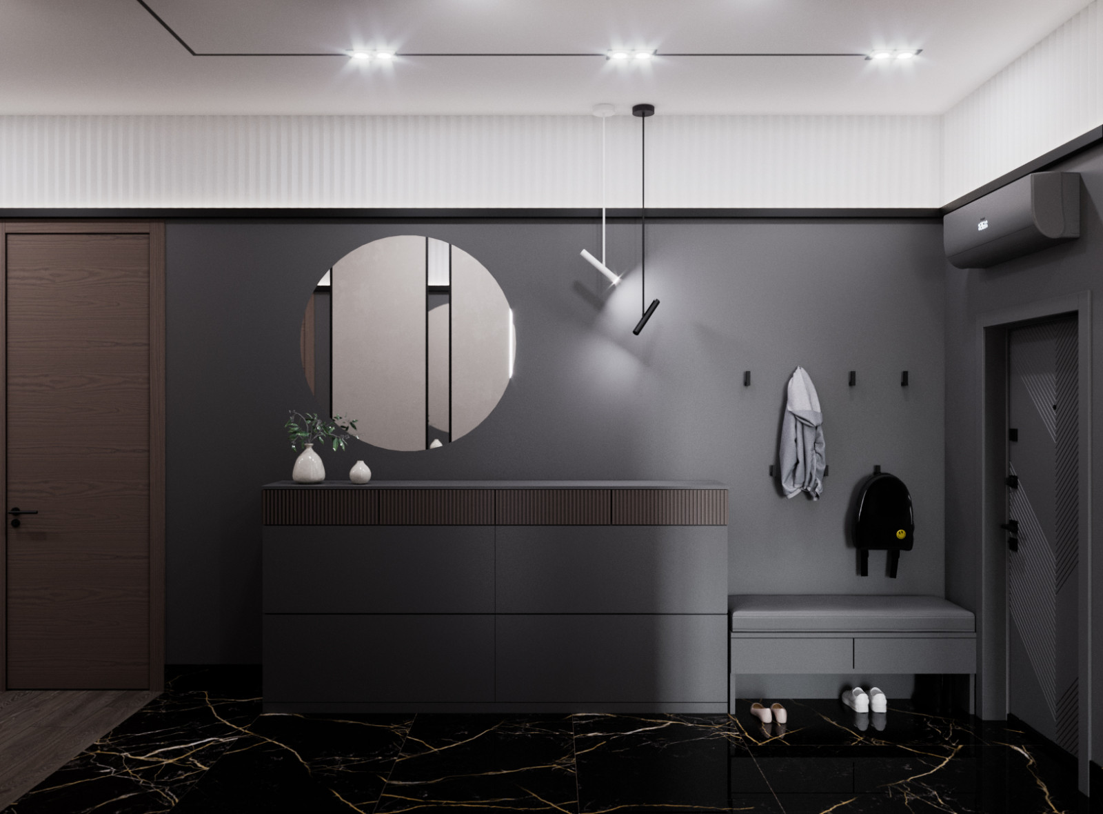 Дизайн-проект квартиры в жк "NOVIN"