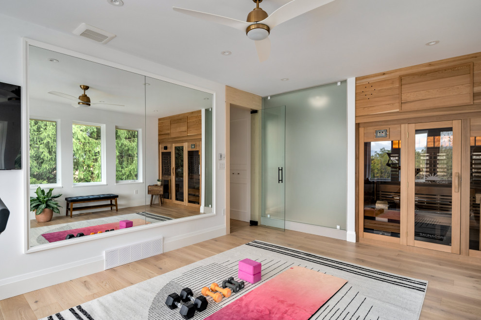 Primary Retreat In the Sky - Contemporary - Home Gym - Toronto - by ...