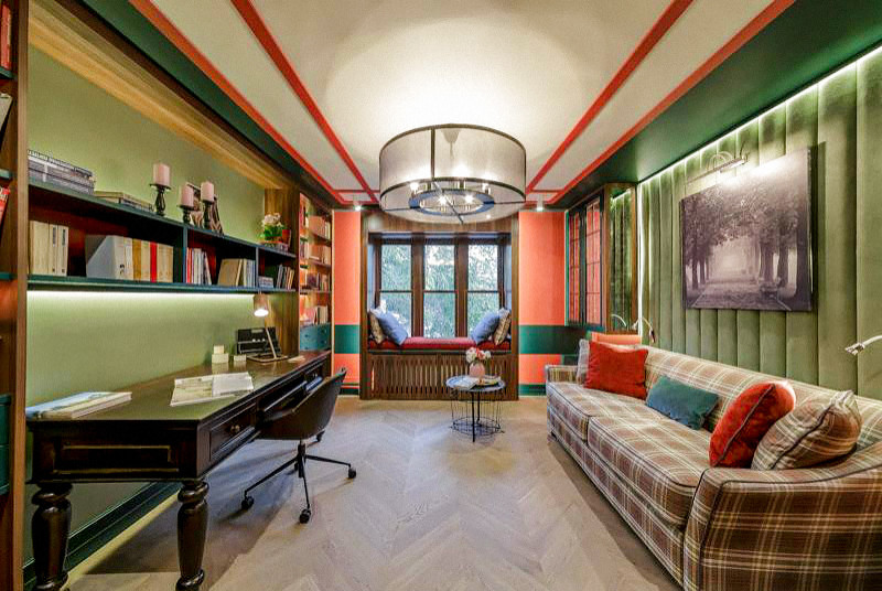 Гостиная в книжном переплете