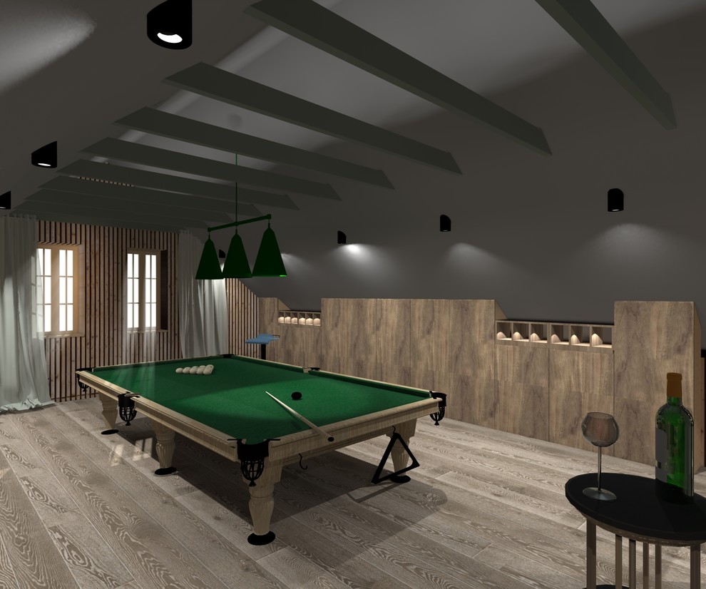 Бильярдная в частном доме под Москвой