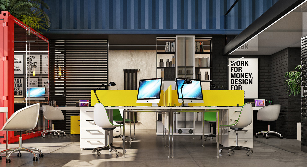 Лофтовый open space в офисном пространстве