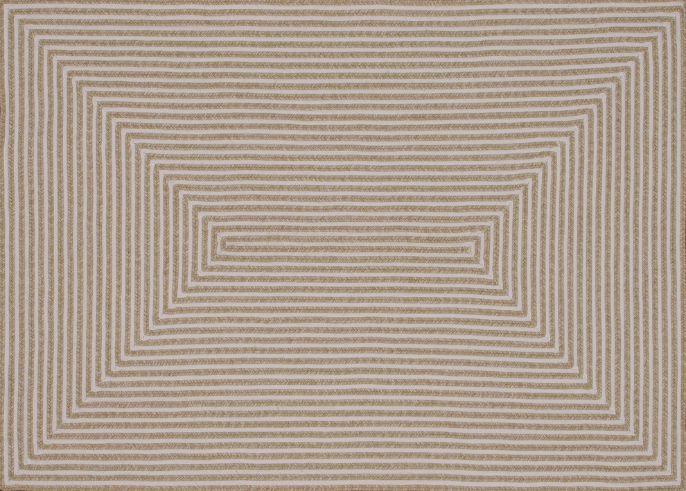 In/Out IO-01 Beige Area Rug, 7'6"x9'6"