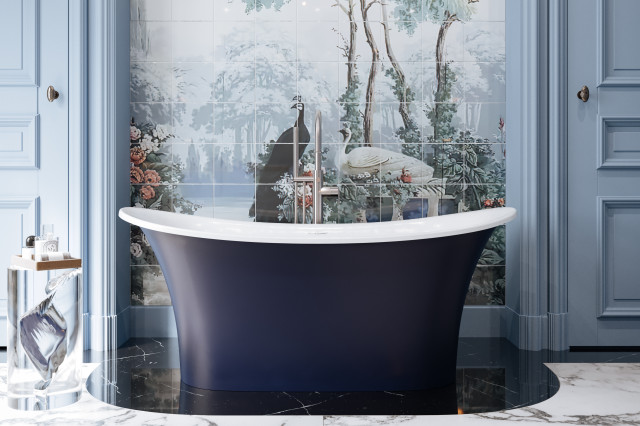 Victoria + Albert 60-inch tub bathroom