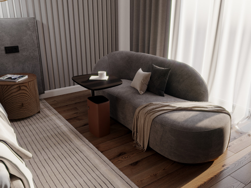 Современный интерьер с характером в жк "Royal park"