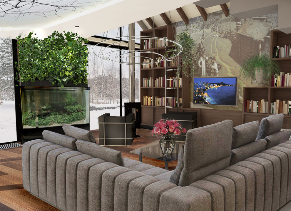 Эскизный проект индивидуального жилого дома в Велегож - парк 2 Тульской области