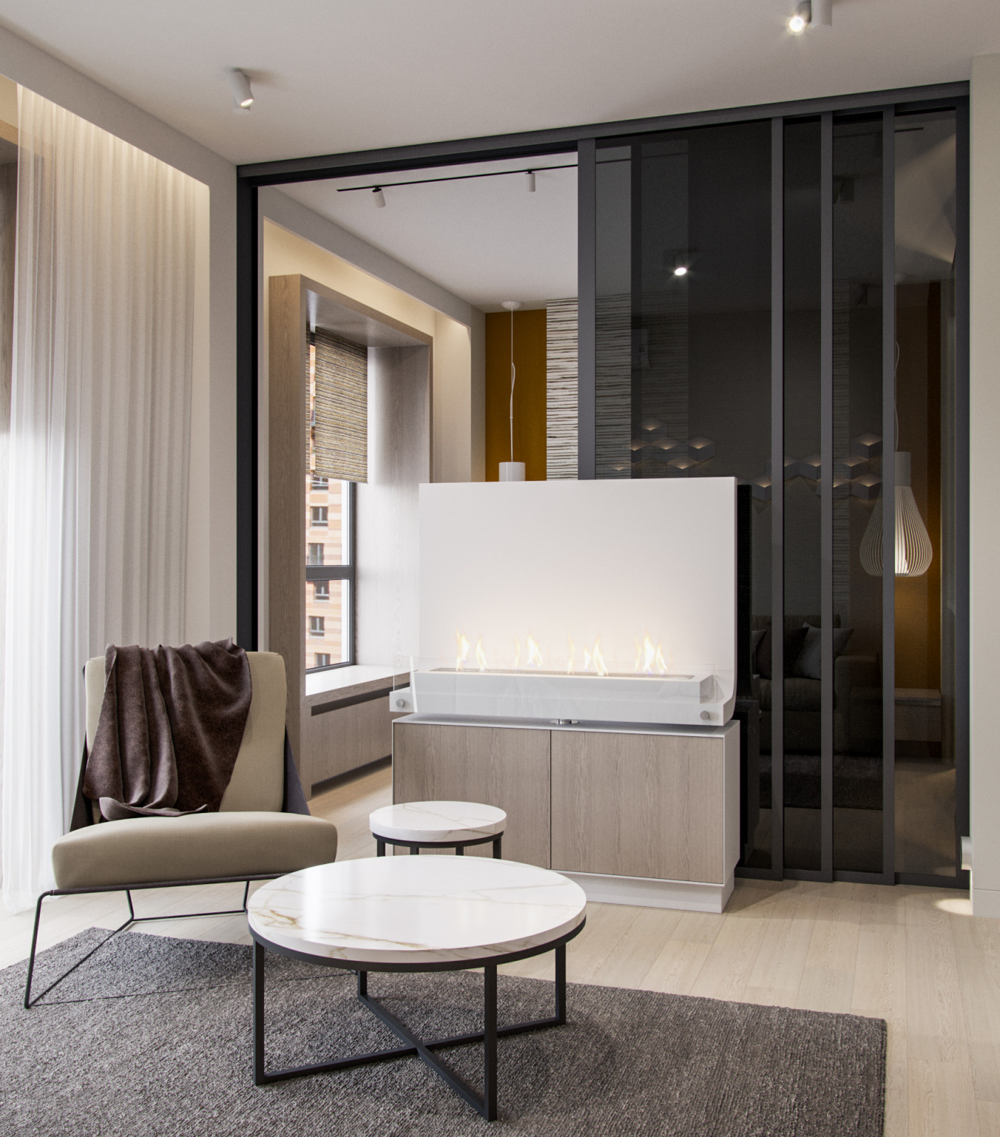 Интерьер с ароматом кофе